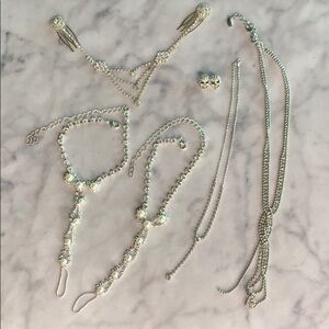 Rhinestone Collective 6 Piece Costume Jewelry Set